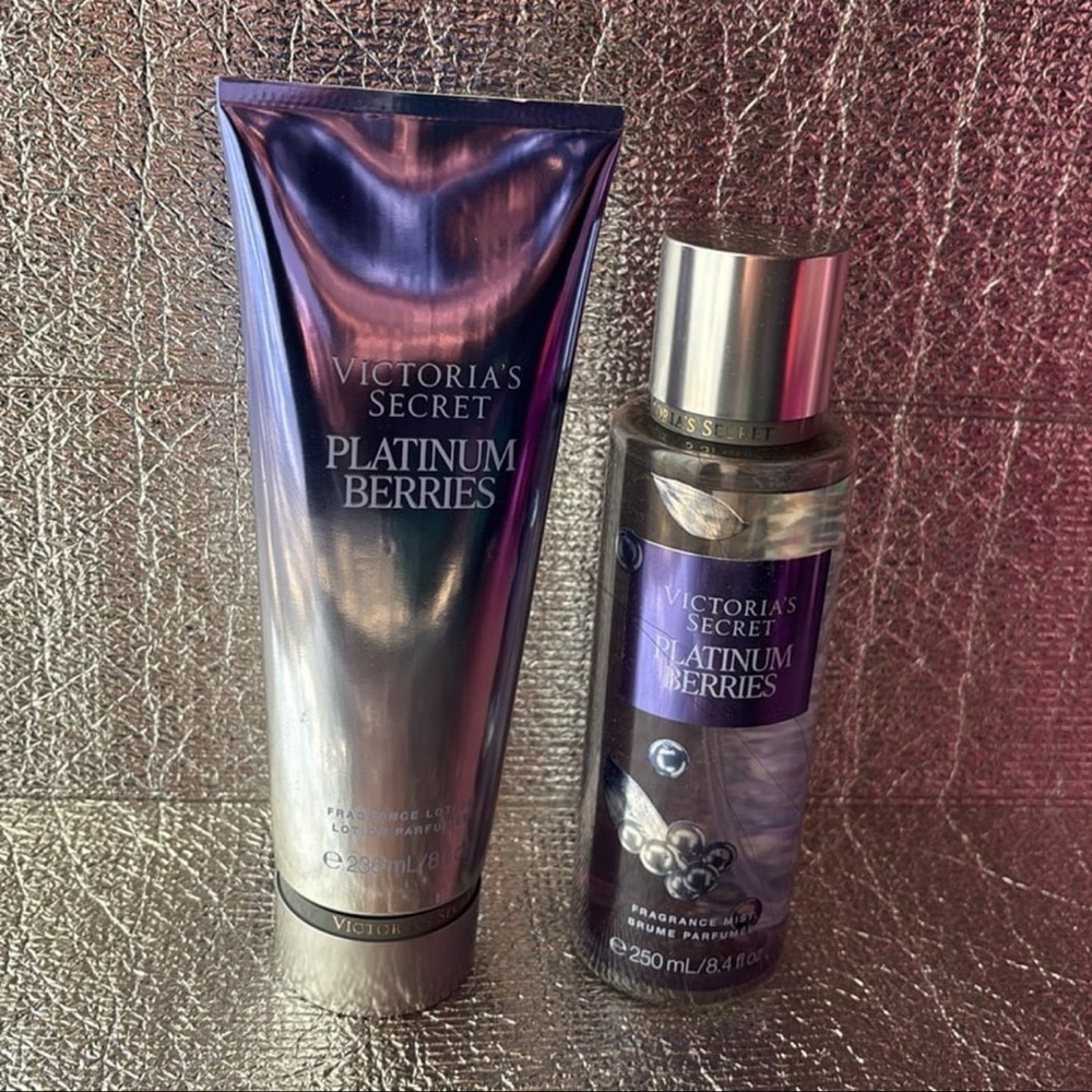 Victoria's Secret Platinum Berries Fragrance Set